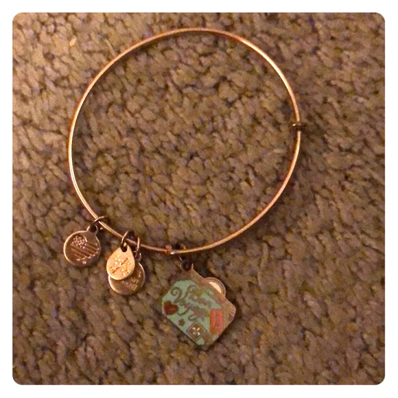 Rose gold letter Paris collection alex and ani - Picture 1 of 1